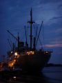 Boat at night