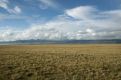 land and clouds